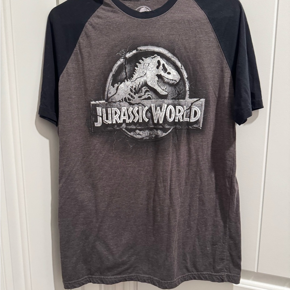 Universal Jurassic World Stone Logo Tee